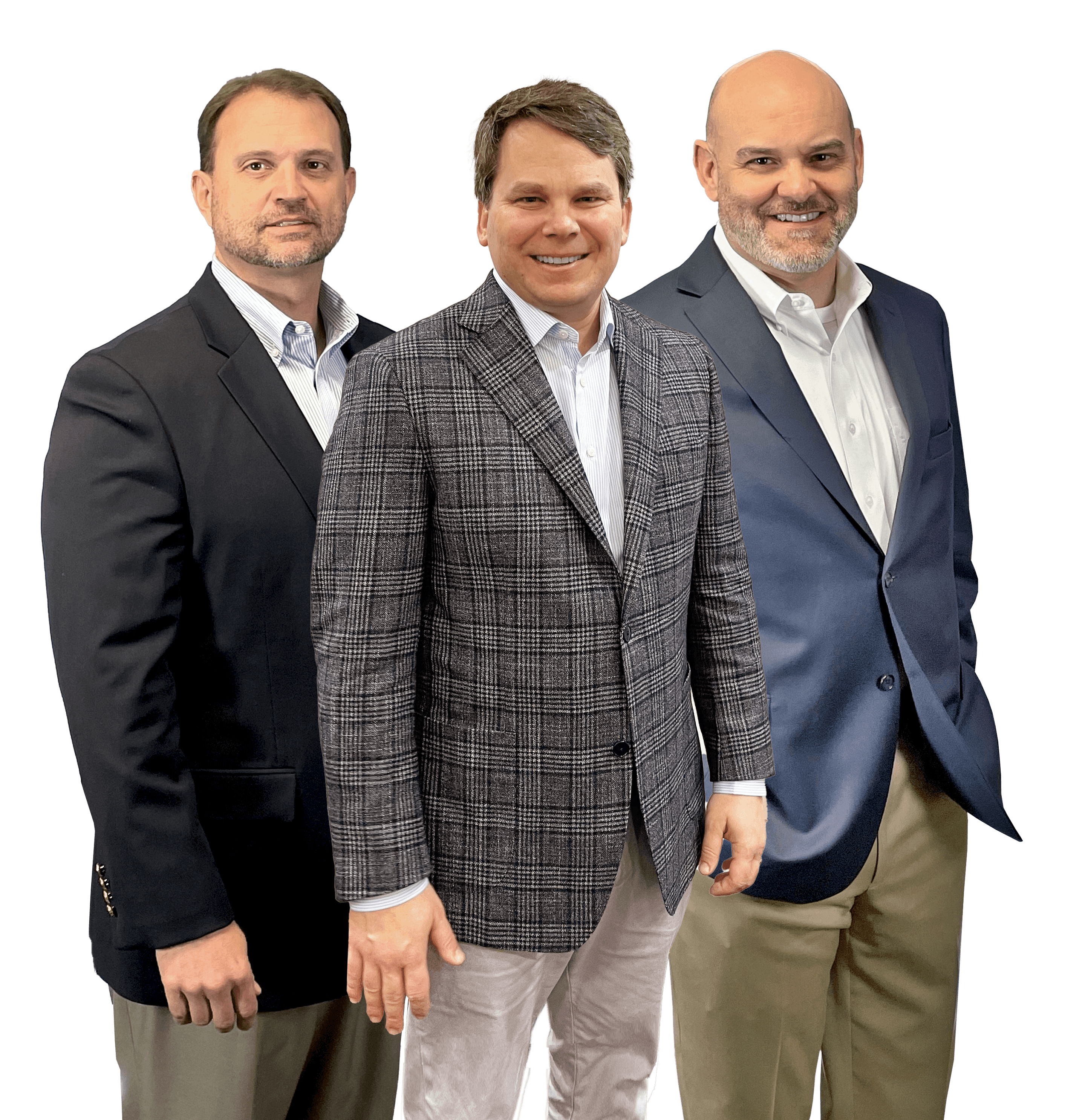 TCB Lending Team Members - Jamey Durrence, Scott Verlander, and Philip Williams