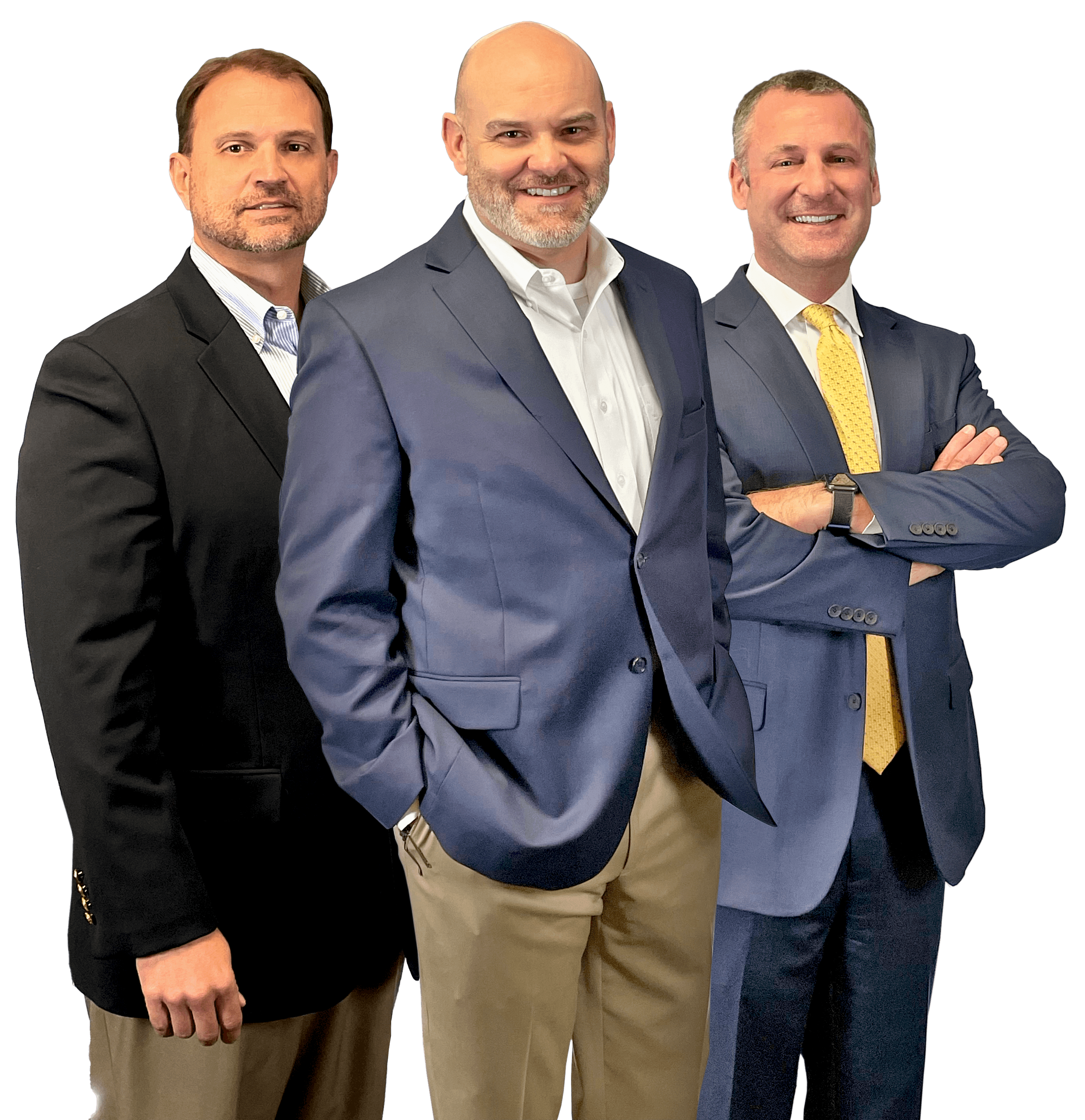 TCB Lending Team Members - Jamey Durrence, Philip Williams, and Chris Barr